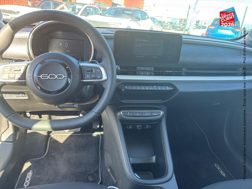 Fiat 600 1.2 Hybrid 136ch DCT6 2025 occasion 21000 Dijon