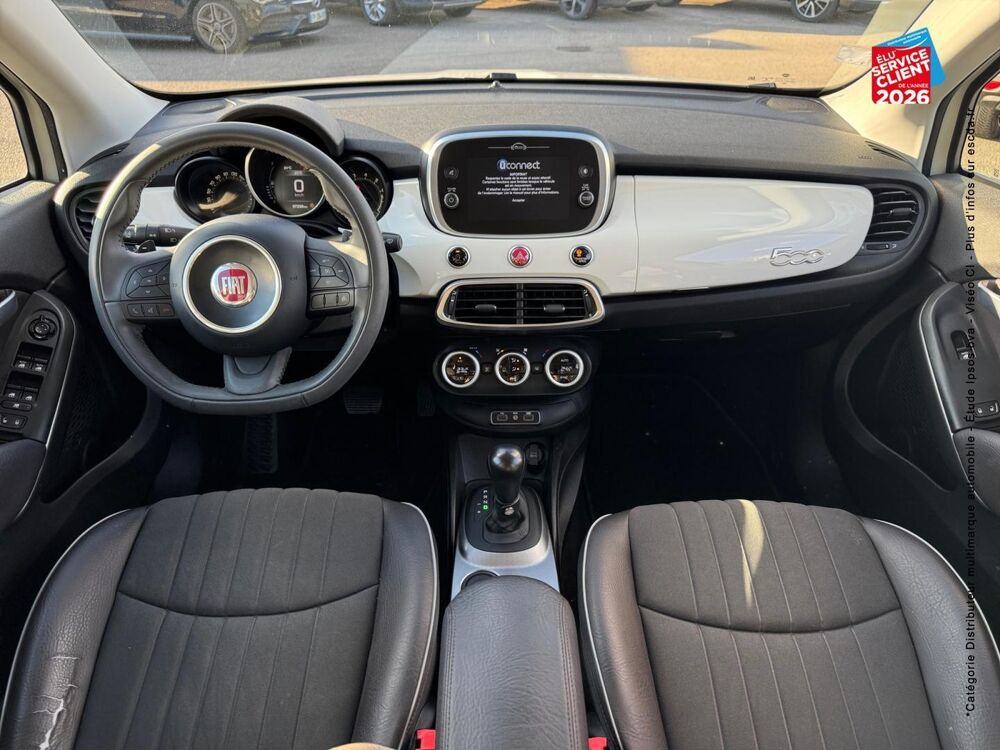 500 X 1.4 MultiAir 16v 140ch Popstar Business DCT 2018 occasion 21000 Dijon
