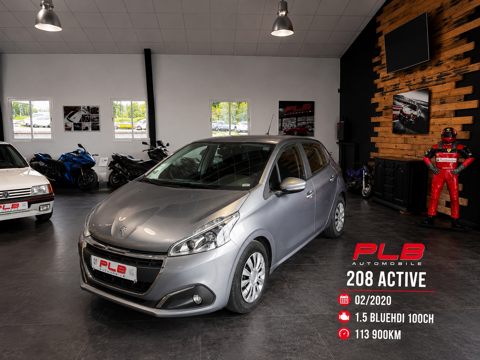 Peugeot 208 1.5 BLUEHDI 100CH 02/2020 PLB AUTO 2020 occasion RODEZ 12000