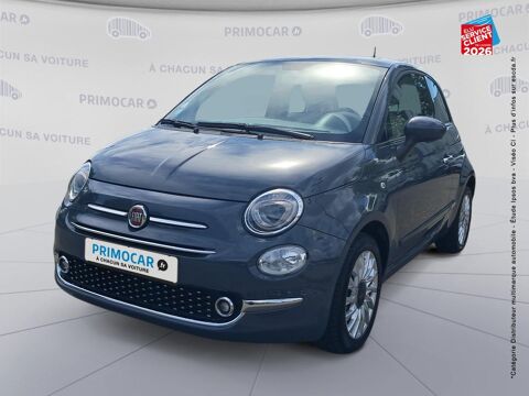 Fiat 500 1.2 8v 69ch Lounge 2018 occasion Strasbourg 67200