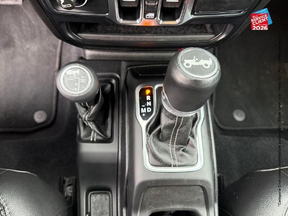 Wrangler 2.2 MultiJet 200ch Overland Command-Trac BVA8 188g 2019 occasion 67800 Bischheim