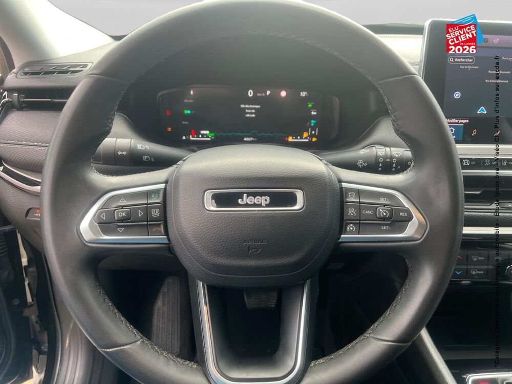 Compass 1.3 Turbo T4 190ch PHEV 4xe Night Eagle AT6 eAWD 2022 occasion 67800 Bischheim