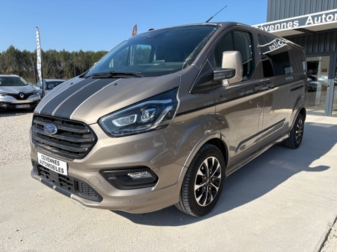 Ford Transit 320 L2H1 2.0 ECOBLUE 185 CABINE APPROFONDIE SPORT 2022 occasion V&eacute;z&eacute;nobres 30360