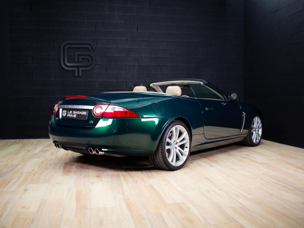 XK R 416CH V8 / BRITISH RACING GREEN / INTERIEUR BEIGE 2007 occasion 10120 SAINT ANDRE LES VERGERS