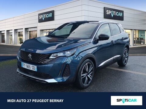 Peugeot 3008 1.5 BlueHDi 130ch S&S GT Pack EAT8 2021 occasion Bernay 27300
