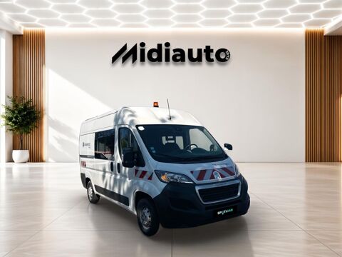Boxer 335 L2H2 2.2 BlueHDi S&S 140ch Vitr&eacute; Cabine approfondie 7 pl 2022 occasion 28500 Vernouillet