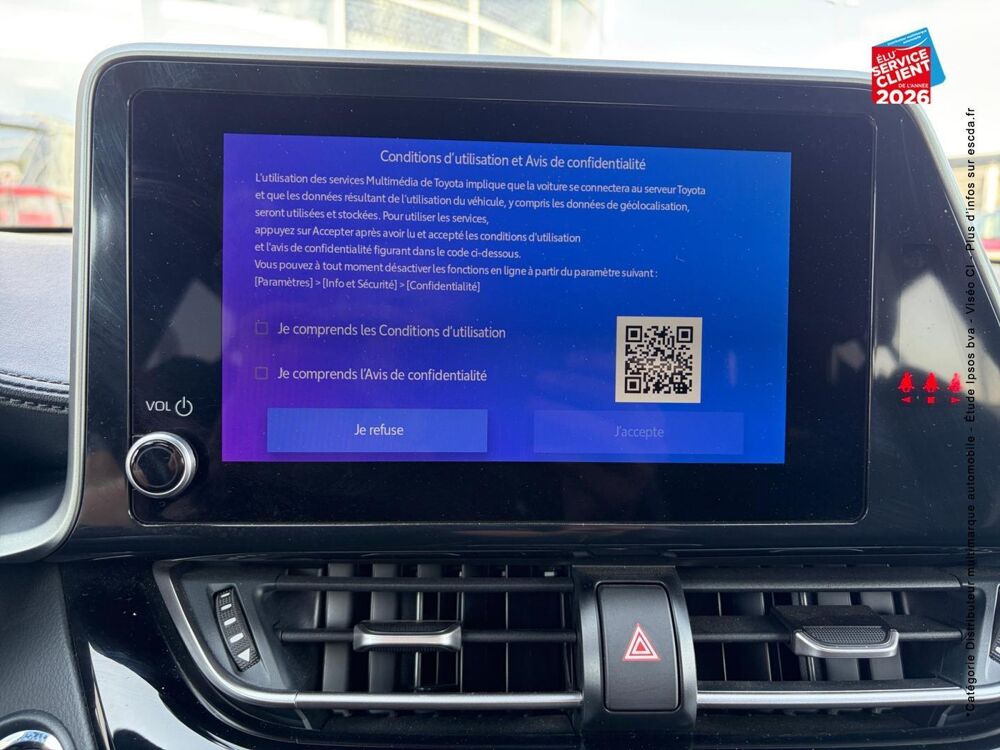 C-HR 2.0 Hybride 184ch GR Sport E-CVT 2023 occasion 25000 Besan&ccedil;on