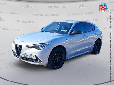 Alfa Romeo Stelvio 2.2 Diesel 210ch Veloce Q4 AT8 MY22 Sieges chauf/cuir Camera 2021 occasion Illange 57970