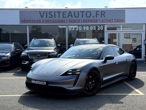 Porsche Taycan (9J1) 571CH 4S AVEC BATTERIE PERFORMANCE PLUS MY21 CAM360 PA 2020 occasion La Madeleine 59110