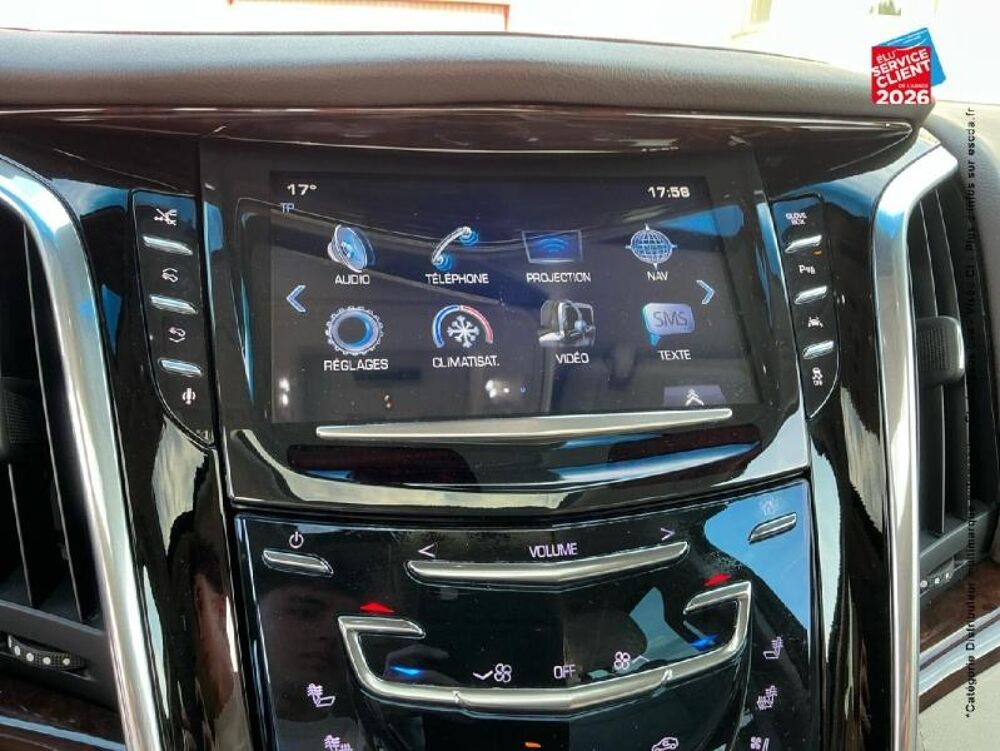 Escalade 6.2 V8 426ch Platinum AWD AT8 Tpano Sieges chauf/ventil/cuir 2017 occasion 68390 Sausheim