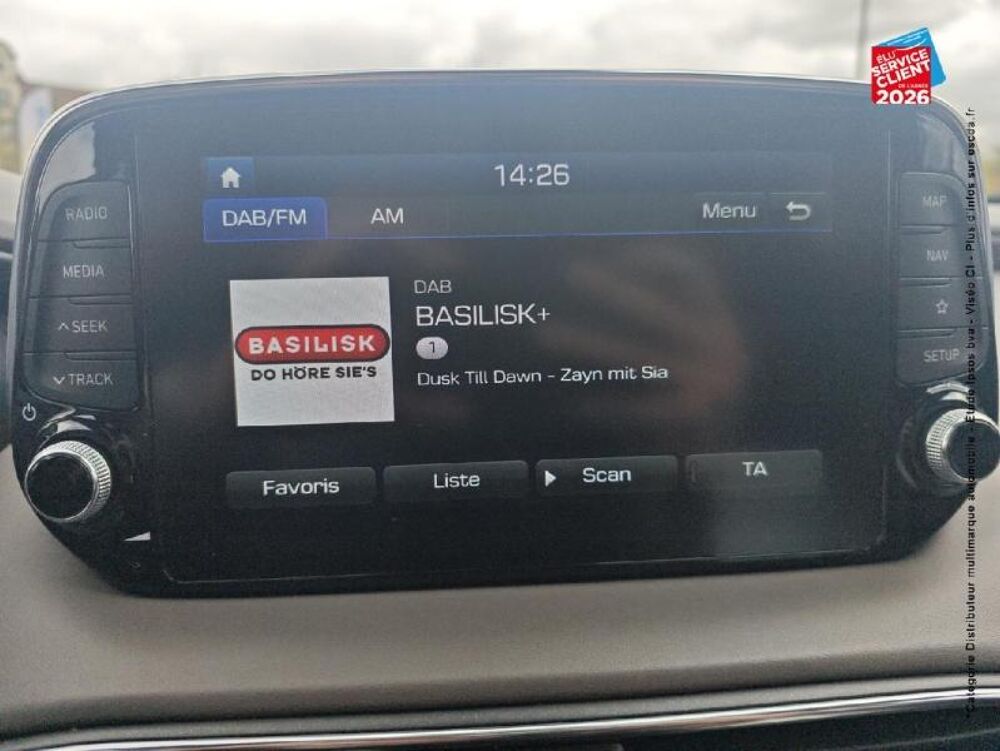 Santa Fe 2.0 CRDI 185ch Executive HTRAC BVA Euro6d-Temp EVAP 2019 occasion 68110 Illzach