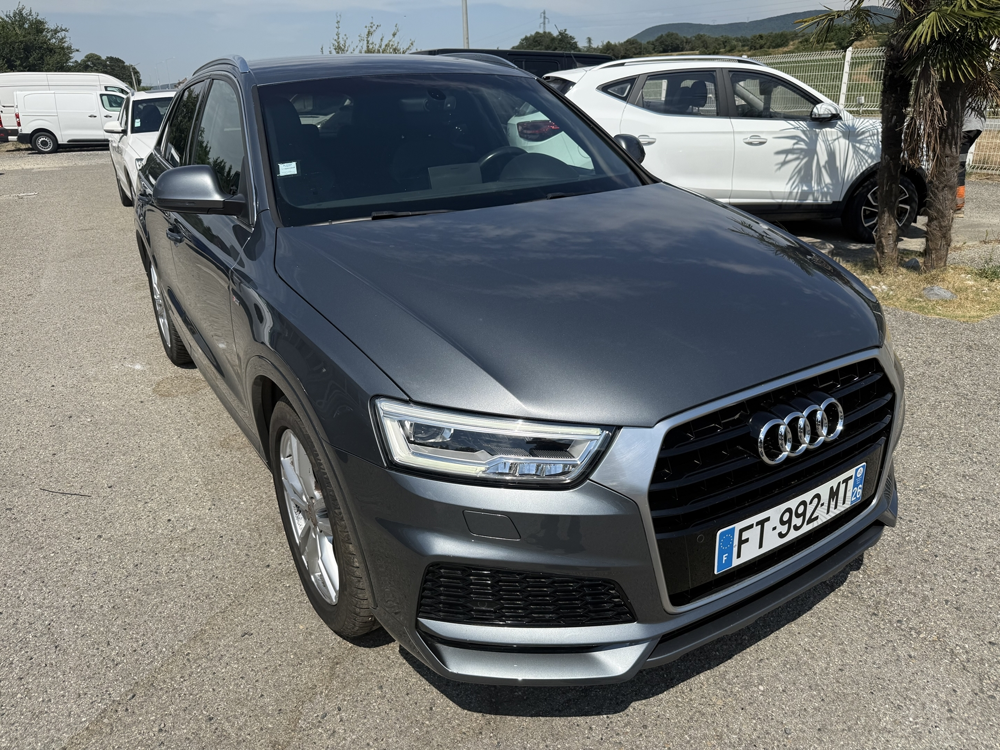 Q3 35 TDI 150CH S LINE S TRONIC 7 2018 occasion 26740 Les Tourrettes