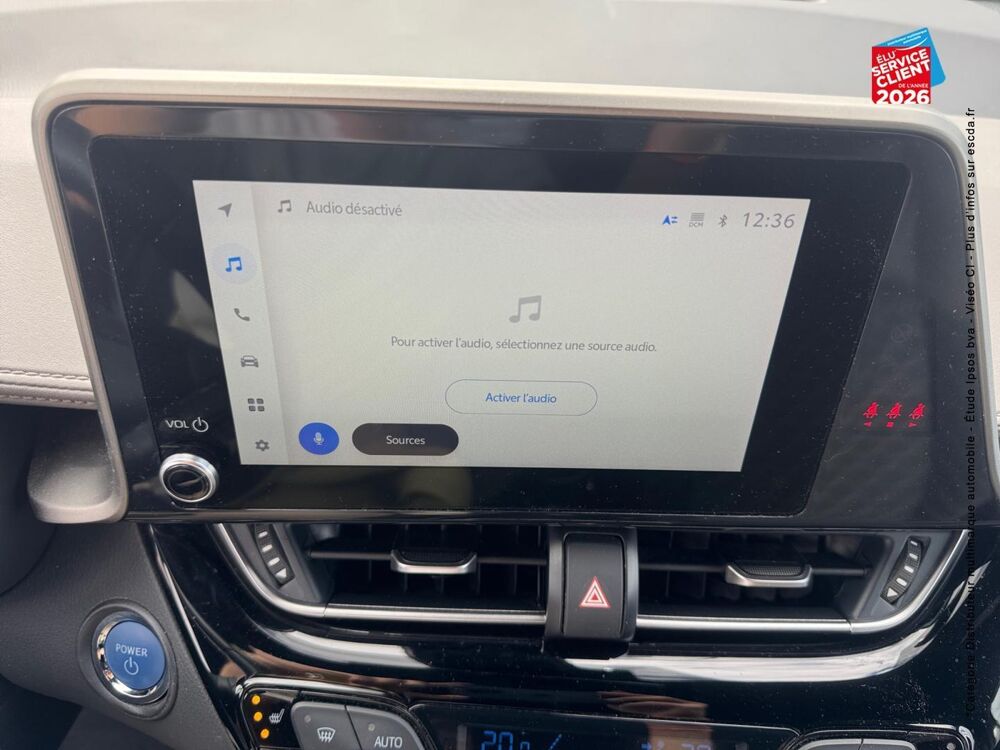 C-HR 122h Distinctive 2WD E-CVT MY22 Siege chauf Camera GPS 2022 occasion 57050 Metz
