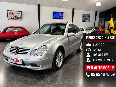 Mercedes classe c COUPE SPORT 200 CDI SPORT PREMIERE MAIN 