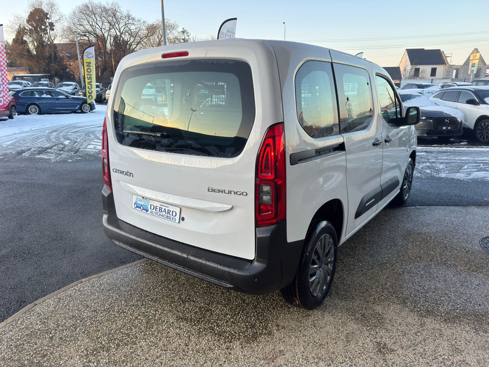Berlingo TAILLE M - 1.5 BLUEHDI 130CH S&S PLUS 5 PLACES 2025 occasion 49070 Saint-L&eacute;ger-de-Lini&egrave;res