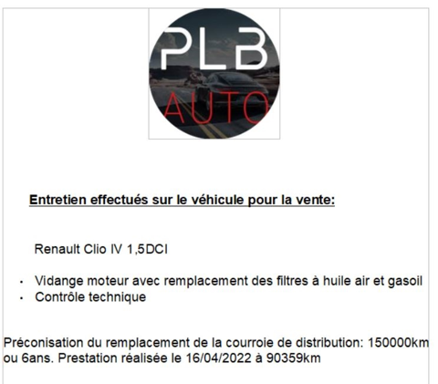 Clio IV 1.5 DCI 75CH PLB AUTO 2016 occasion 12000 RODEZ
