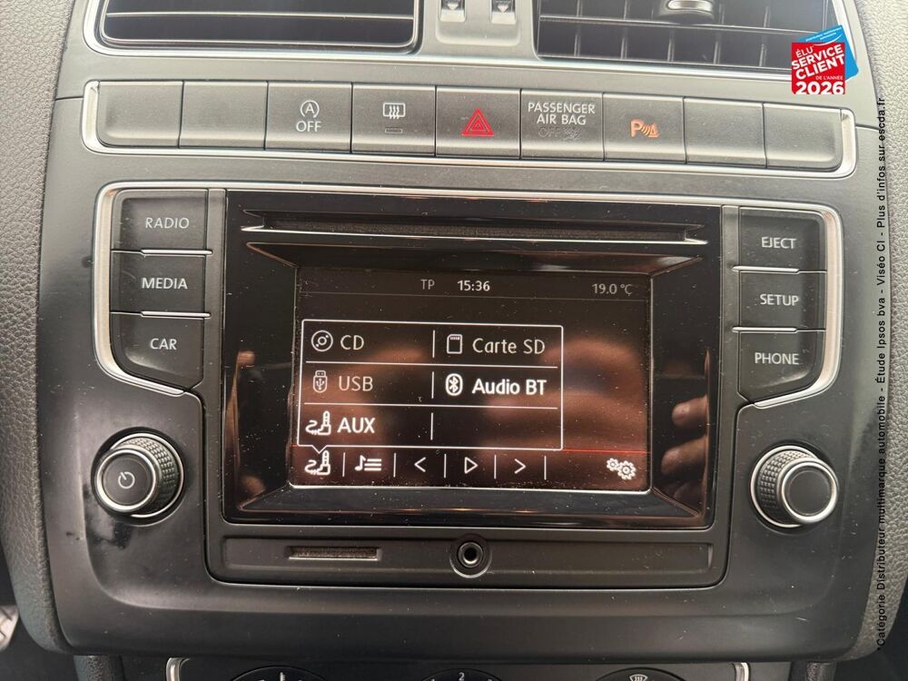 Polo 1.0 TSI 95ch BlueMotion 3p 2014 occasion 21000 Dijon