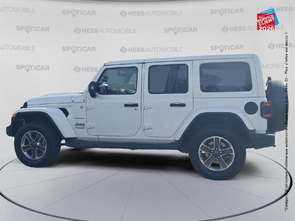 Wrangler 2.0 T 272ch Sahara Command-Trac BVA8 2019 occasion 68000 Colmar