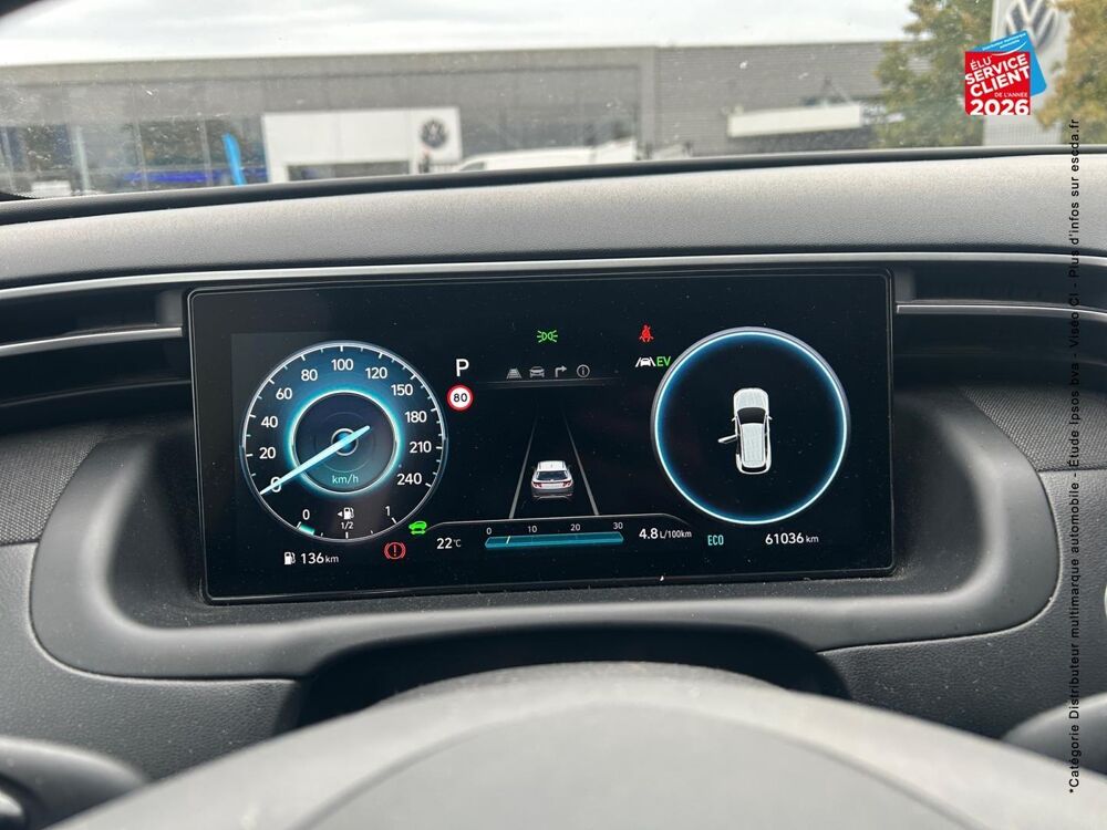 Tucson 1.6 T-GDi 230ch Hybrid Creative BVA6 2021 occasion 67800 Bischheim