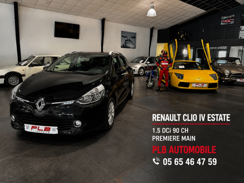 Renault Clio IV 1.5 DCI 90CH EDC PREMIERE MAIN 2016 occasion RODEZ 12000