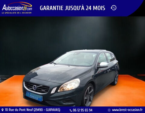 Volvo V60 D3 136CH START&STOP R-DESIGN 2014 occasion Guipavas 29490