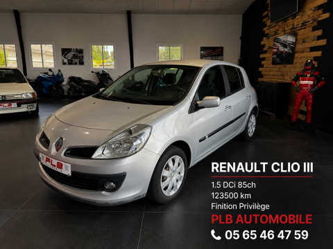 Annonce voiture Renault Clio III 6990 €