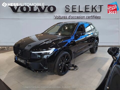 Volvo XC60 T6 AWD 253 + 145ch Black Edition Geartronic 2023 occasion Souffelweyersheim 67460