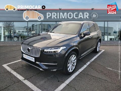Volvo XC90 D5 AWD 235ch Inscription Geartronic 7 places Sieges cuir GPS 2017 occasion Strasbourg 67200