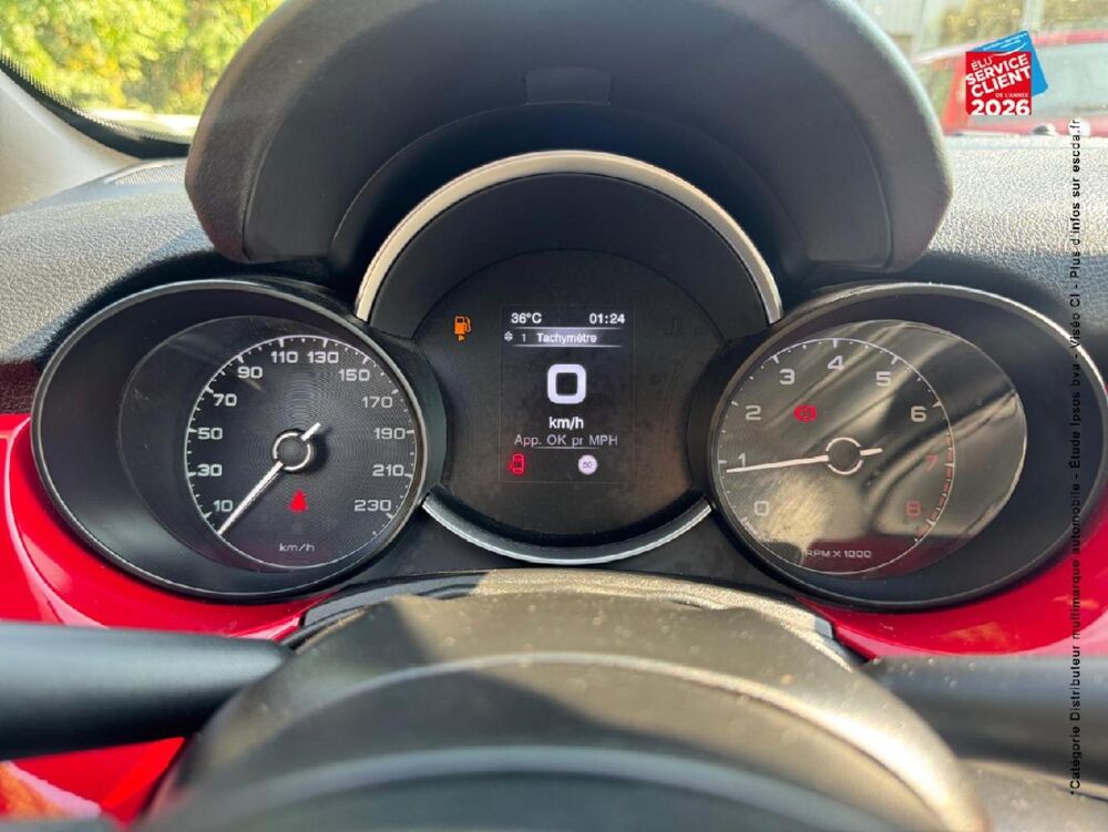500 X 1.0 FireFly Turbo T3 120ch Red 2022 occasion 68110 Illzach
