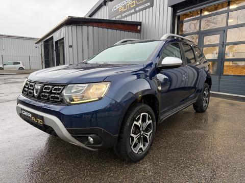 Dacia Duster 1.3 TCE 130CH FAP PRESTIGE 4X2// 1 ERE MAIN/ ANGLE MORT / CR 2019 occasion Voreppe 38340