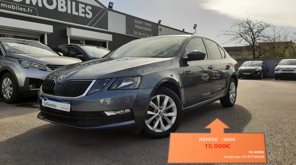 Octavia 1.6 TDI 116CH SCR BUSINESS EURO6D-T 2019 occasion 08000 Warcq