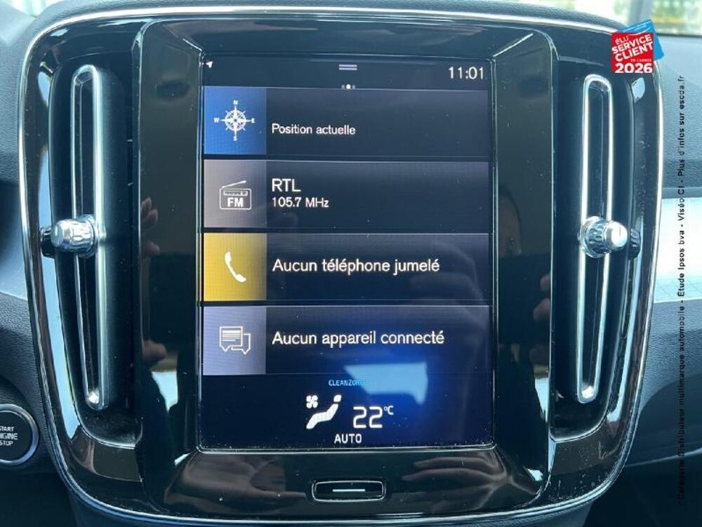 XC40 D3 AdBlue 150ch Momentum Geartronic 8 2019 occasion 67460 Souffelweyersheim