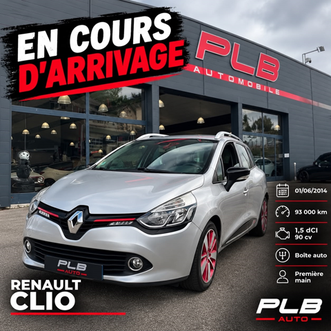 Renault Clio IV 1.5 DCI 90CH 93 000 KM PREMIERE MAIN BOITE AUTO 2014 occasion RODEZ 12000