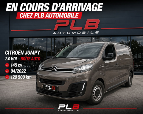 Citro&euml;n Jumpy XS 2.0 BLUEHDI 145CH S&S CLUB EAT8 15410 HT TVA RECUP PLB A 2022 occasion RODEZ 12000