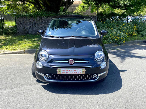 Fiat 500 1.2 8V 69CH ECO PACK LOUNGE EURO6D 2018 occasion Croissy-Beaubourg 77183