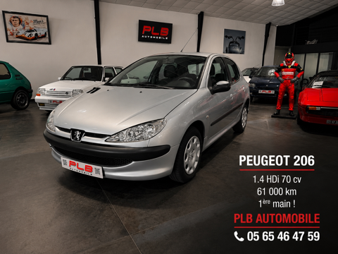 Peugeot 206 1.4 HDI XLINE CLIM 5P 61 000 KM PREMIERE