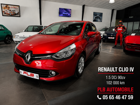 Renault Clio IV 1.5 DCI 90CH ENERGY INTENS PREMIERE MAIN 2015 occasion RODEZ 12000