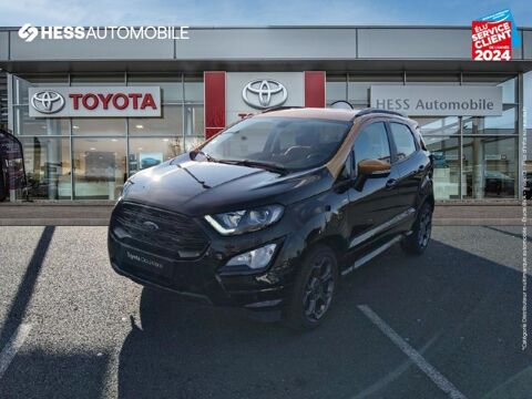 Ford Ecosport 1.0 EcoBoost 125ch ST-Line Noir/Jaune BVA6 Euro6.2 GPS Camer 2018 occasion Forbach 57600