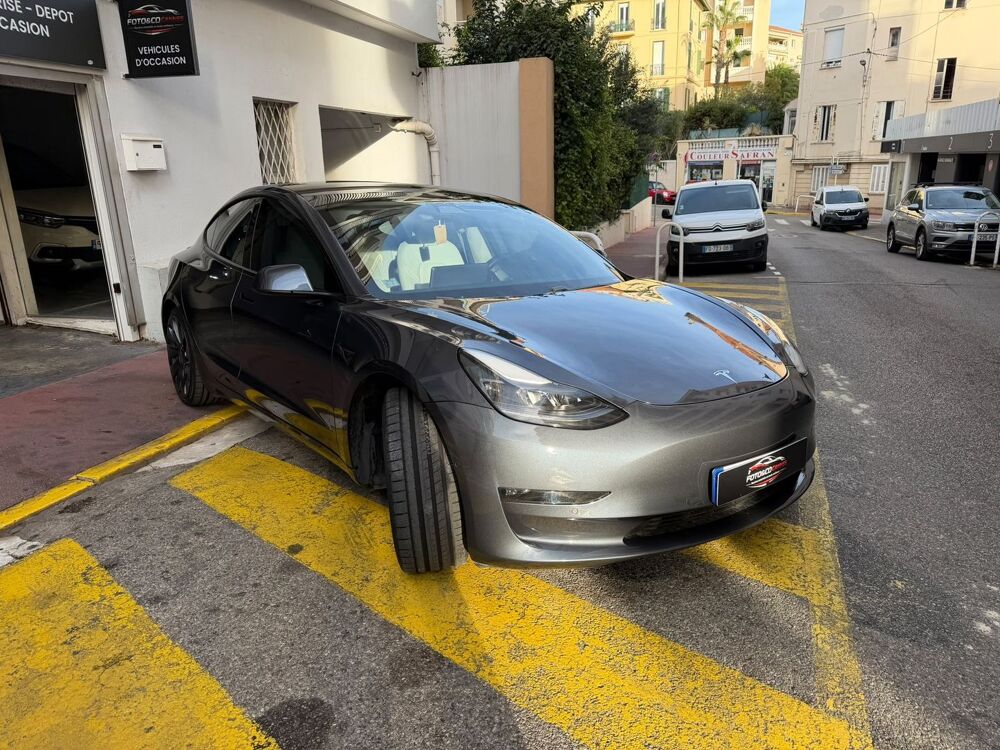 Model 3 LONG-RANGE DUAL MOTOR AWD MY21 2021 occasion 06400 Cannes