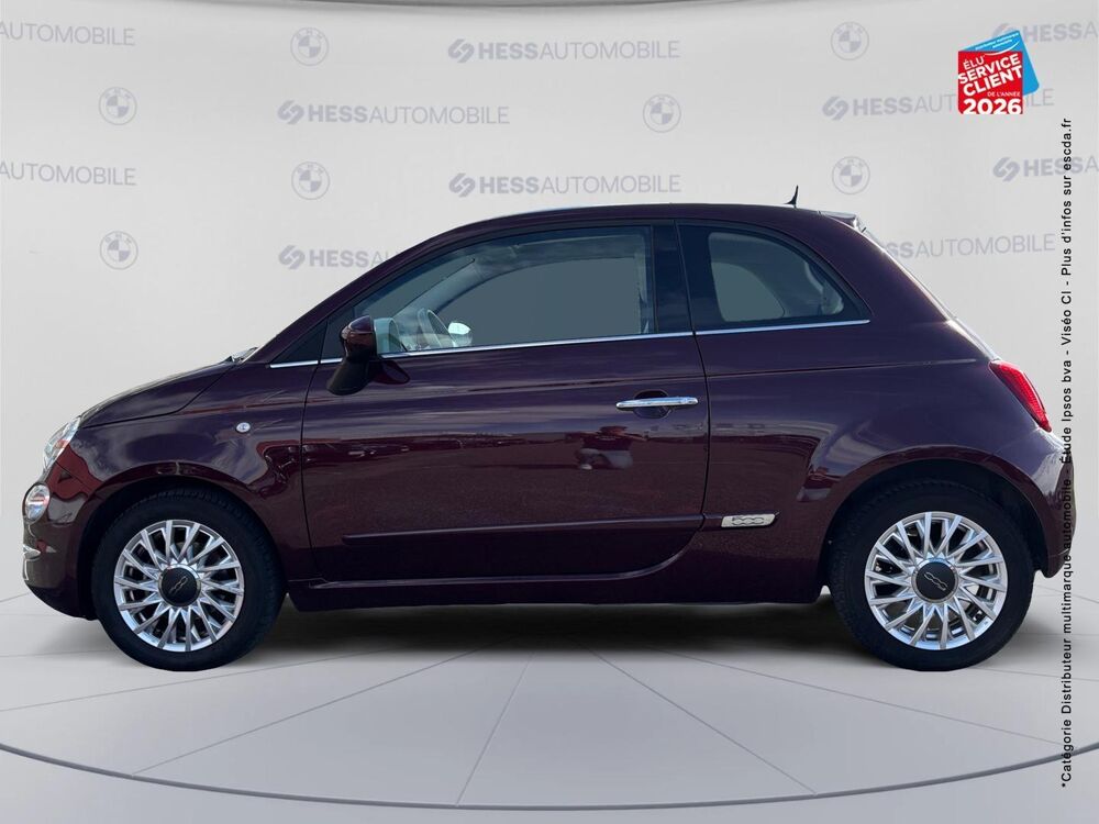 500 1.2 8v 69ch S&S Lounge 114g Dualogic 2019 occasion 68390 Sausheim