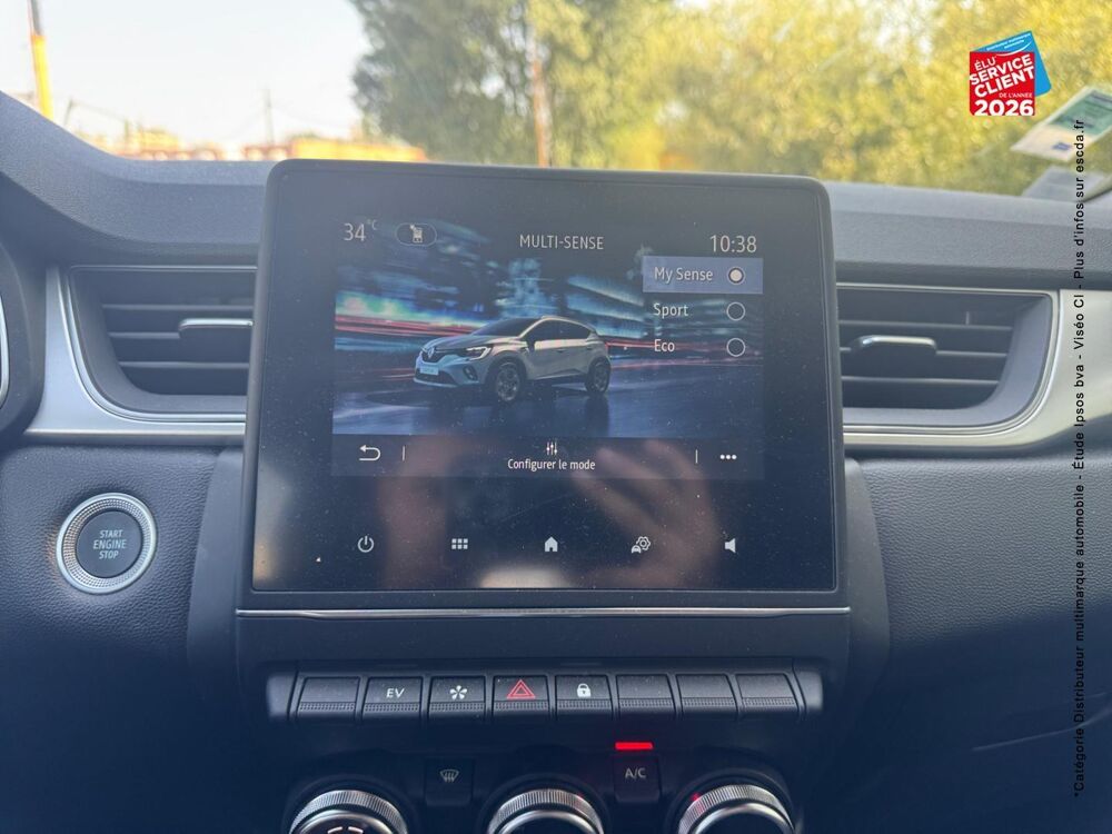 Captur 1.6 E-Tech hybride 145ch Intens -21 2022 occasion 68300 Saint-Louis