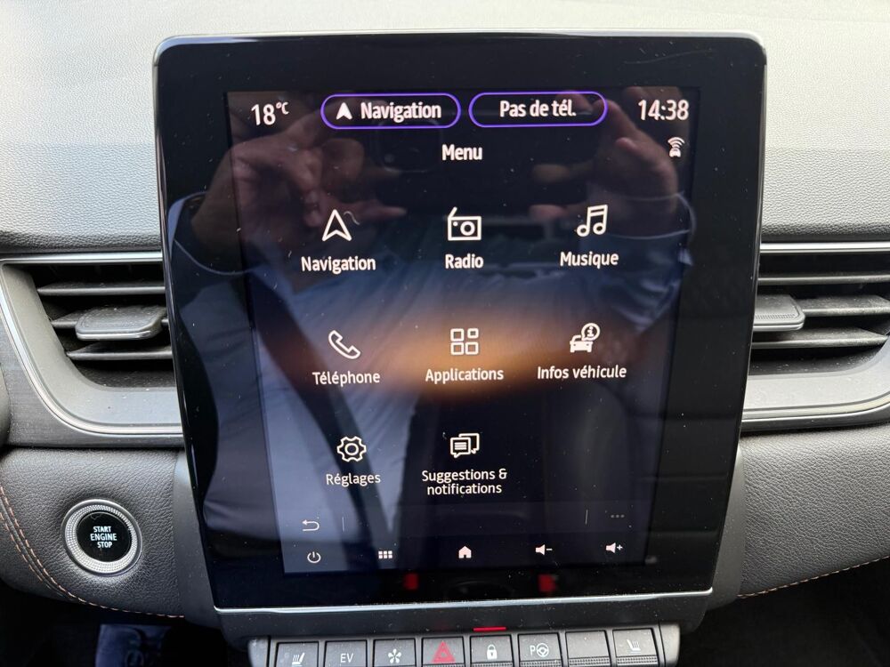 Captur 1.6 E-Tech hybride rechargeable 160ch Initiale Paris -21 2021 occasion 91200 Athis-Mons