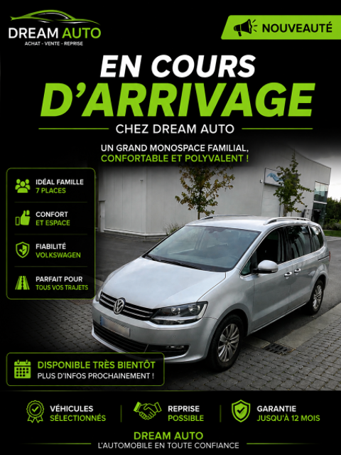 Annonce voiture Volkswagen Sharan 12990 €