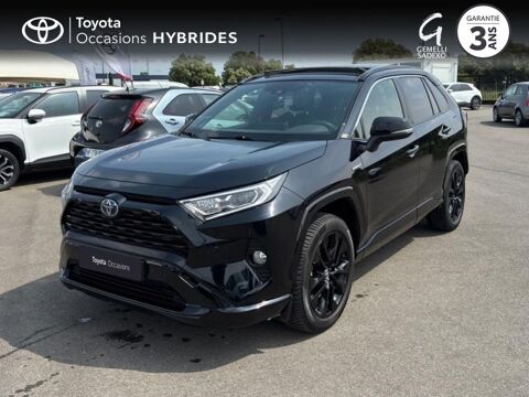 Toyota RAV 4 Hybride 218ch Black Edition 2WD MY21 2021 occasion Orange 84100