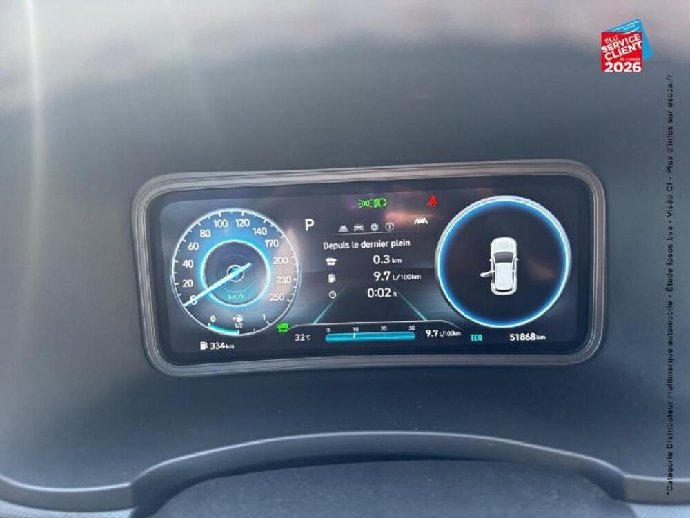 Kona 1.6 GDi 141ch Hybrid Intuitive DCT-6 2021 occasion 67800 Bischheim