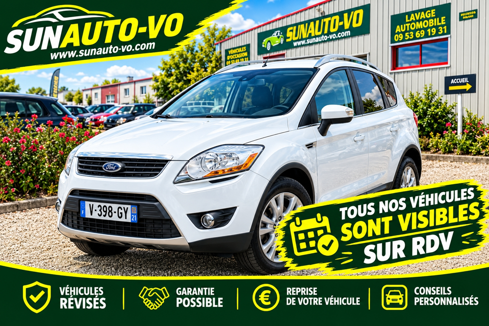 Kuga 2.0 TDCI 136CH DPF TITANIUM 4X2 2009 occasion 21200 Montagny-l&egrave;s-Beaune
