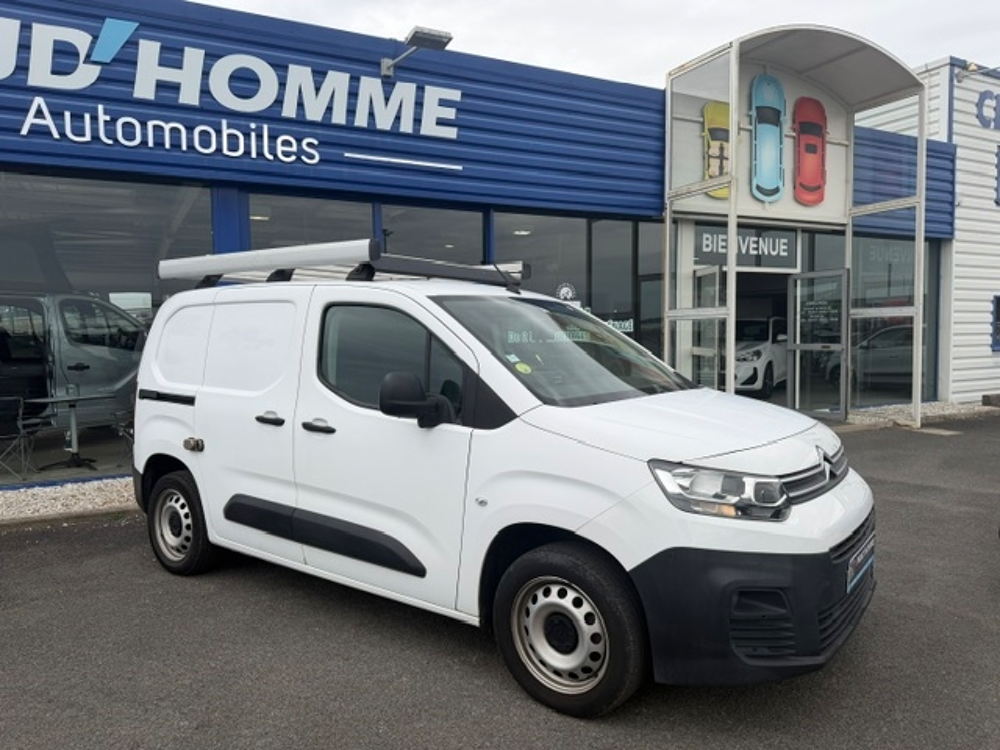 Berlingo M 1000KG BLUEHDI 100 S&S DRIVER 3PLACES 2021 occasion 16400 Puymoyen