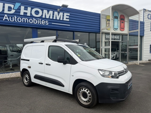 Berlingo M 1000KG BLUEHDI 100 S&S DRIVER 3PLACES 2021 occasion 16400 Puymoyen