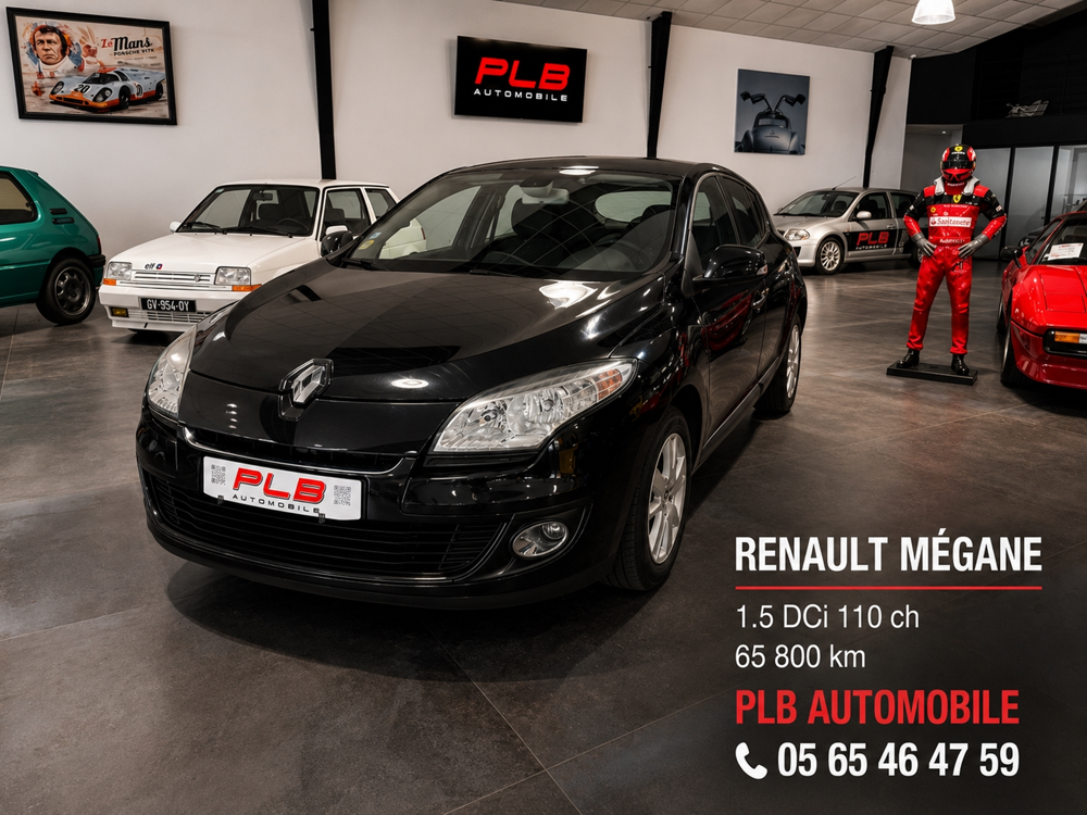 M&eacute;gane III 1.5 DCI 110CH ENERGY FAP PLB AUTO 2012 occasion 12000 RODEZ