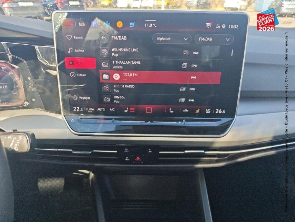 Golf 1.5 eTSI EVO2 116ch Life Plus DSG7 2025 occasion 68110 Illzach